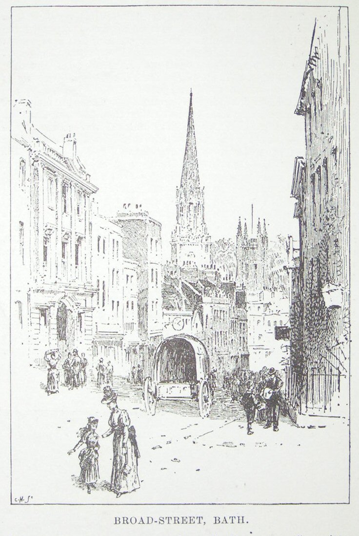 Wood - Broad-Street, Bath.